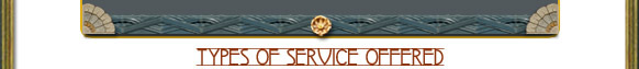 Types of Services Offered